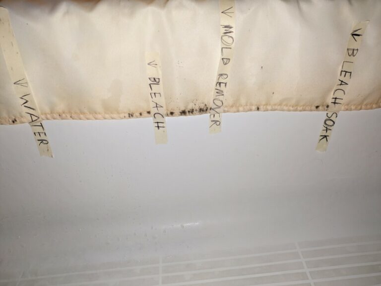 How To Clean Mold Off A Shower Curtain